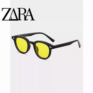 Yellow Small Frame Sunglasses For Men And Women